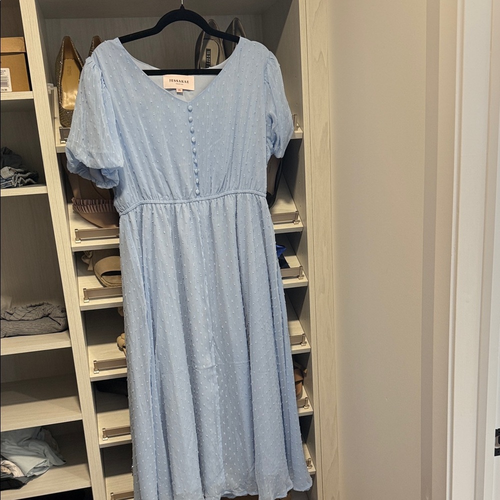 JessaKae Light Blue Maxi Dress